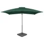 Garden umbrella with green portable base by vidaXL, Umbrellas - Ref: Foro24-276328, Price: 195,08 €, Discount: %
