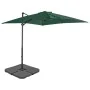 Garden umbrella with green portable base by vidaXL, Umbrellas - Ref: Foro24-276328, Price: 195,08 €, Discount: %