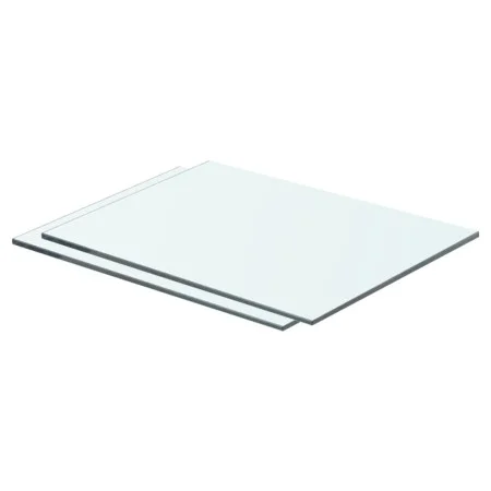 Shelves 2 units transparent glass panel 40x25 cm by vidaXL, Shelves and shelves - Ref: Foro24-3051555, Price: 26,78 €, Discou...