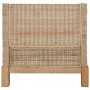 Juego de sofás con cojines 2 piezas de ratán natural de vidaXL, Sofás - Ref: Foro24-278617, Precio: 1,00 €, Descuento: %