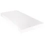 Bett mit weißer Kunstledermatratze 160x200 cm von vidaXL, Betten und Lattenroste - Ref: Foro24-277572, Preis: 487,05 €, Rabat...