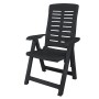 Garten-Essset 11-teilig aus anthrazitgrauem Kunststoff von vidaXL, Gartensets - Ref: Foro24-276182, Preis: 828,23 €, Rabatt: %