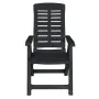 Garten-Essset 11-teilig aus anthrazitgrauem Kunststoff von vidaXL, Gartensets - Ref: Foro24-276182, Preis: 904,80 €, Rabatt: %