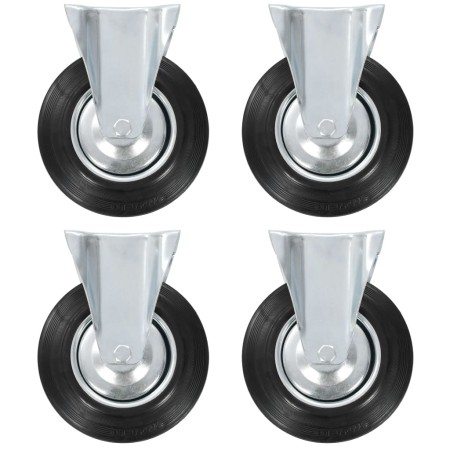 Ruedas fijas 16 unidades 200 mm de vidaXL, Manipulación de materiales - Ref: Foro24-277998, Precio: 185,67 €, Descuento: %