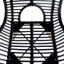 Dining chairs 6 units of black natural rattan by vidaXL, dining chairs - Ref: Foro24-275838, Price: 496,84 €, Discount: %