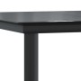 Juego comedor jardín 9 pzas cojines ratán sintético marrón