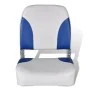 2x Folding backrest boat seat cushion blue white 41x36x48cm by vidaXL, Sailboat parts - Ref: Foro24-279103, Price: 118,81 €, ...