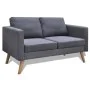 Set of dark gray fabric sofas with 2 and 3 seats. by vidaXL, Sofas - Ref: Foro24-272194, Price: 546,46 €, Discount: %