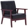 2-piece black faux leather sofa set by vidaXL, Sofas - Ref: Foro24-278395, Price: 298,27 €, Discount: %