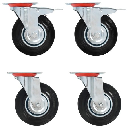 Ruedas giratorias 16 unidades 125 mm de vidaXL, Manipulación de materiales - Ref: Foro24-278023, Precio: 116,39 €, Descuento: %