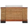 Juego de sofás con cojines 2 piezas de ratán natural marrón de vidaXL, Sofás - Ref: Foro24-278618, Precio: 905,09 €, Descuent...