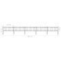 Valla de jardín con puntas de aro acero negro 8,5x0,8 m by vidaXL, fence panels - Ref: Foro24-277651, Price: 329,91 €, Discou...