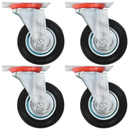 Swivel wheels 24 units 100 mm by vidaXL, Material handling - Ref: Foro24-277959, Price: 134,02 €, Discount: %