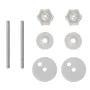 Asientos de inodoro con tapas de cierre suave 2 uds MDF negro de vidaXL, Asientos de inodoros y bidés - Ref: Foro24-275905, P...