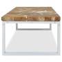 Mesa de centro de resina de teca 110x60x40 cm