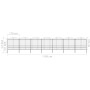 Gartenzaun mit Speerspitzen schwarzer Stahl (1,75-2)x11,9 m von vidaXL, Zaunpaneele - Ref: Foro24-277754, Preis: 658,47 €, Ra...