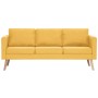Conjunto de sofás 2 piezas tela amarillo by vidaXL, Sofas - Ref: Foro24-276856, Price: 702,94 €, Discount: %