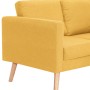 Conjunto de sofás 2 piezas tela amarillo by vidaXL, Sofas - Ref: Foro24-276856, Price: 702,94 €, Discount: %