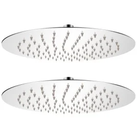 Regenduschkopf 2 Stück Edelstahl Ø 25 cm von vidaXL, Duschköpfe - Ref: Foro24-275935, Preis: 36,59 €, Rabatt: %