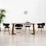 Esszimmerstühle, 4 Stück, Kunstleder und schwarzes gebogenes Holz von vidaXL, Essstühle - Ref: Foro24-279491, Preis: 425,23 €...