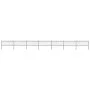 Gartenzaun mit schwarzen Stahlbügelspitzen 11,9x0,8 m von vidaXL, Zaunpaneele - Ref: Foro24-277653, Preis: 459,23 €, Rabatt: %