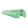 Greenhouse with green steel structure 60 m² 20x3x2 m by vidaXL, Greenhouses - Ref: Foro24-3188047, Price: 861,54 €, Discount: %