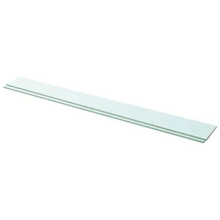 Shelves 2 units transparent glass panel 110x12 cm by vidaXL, Shelves and shelves - Ref: Foro24-3051587, Price: 38,79 €, Disco...