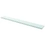Estantes 2 unidades panel de vidrio transparente 110x12 cm de vidaXL, Estantes y estanterías - Ref: Foro24-3051587, Precio: 3...