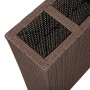 Jardinera alta con 4 macetas 2 uds ratán sintético marrón by vidaXL, Pots and planters - Ref: Foro24-279083, Price: 214,05 €,...
