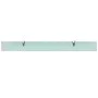 Schwebende Regale, 2 Einheiten, Glas 8 mm, 100x10 cm. von vidaXL, Regale und Regale - Ref: Foro24-3051501, Preis: 37,04 €, Ra...