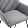 Sillas de comedor 4 unidades tela gris claro de vidaXL, Sillas de comedor - Ref: Foro24-277094, Precio: 361,00 €, Descuento: %