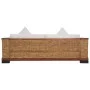 2-Piece Brown Natural Rattan Sofa Set with Cushions by vidaXL, Sofas - Ref: Foro24-278621, Price: 939,26 €, Discount: %