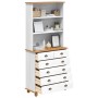 Hutch ASKIM 91 x 40 x 200.5 cm Madera maciza de Pino