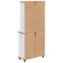 Hutch ASKIM 91 x 40 x 200.5 cm Madera maciza de Pino