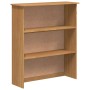 Hutch ASKIM Marrón miel 91 x 40 x 184 cm Madera maciza de Pino