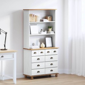 Hutch ASKIM 91 x 40 x 184 cm Madera maciza de Pino