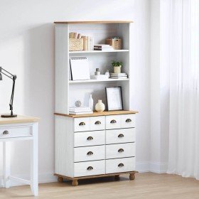 Hutch ASKIM 91 x 40 x 184 cm Madera maciza de Pino Hutch ASKIM 91 x 40 x 184 cm Madera maciza de Pino