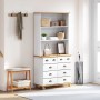 Hutch ASKIM 91 x 40 x 184 cm Madera maciza de Pino