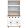 Hutch ASKIM 91 x 40 x 184 cm Madera maciza de Pino
