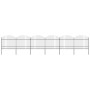Garden fence with black steel spearhead (1.5-1.75)x10.2m by vidaXL, fence panels - Ref: Foro24-277744, Price: 495,92 €, Disco...