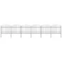 Gartenzaun mit Speerspitze aus schwarzem Stahl (1,5–1,75) x 10,2 m von vidaXL, Zaunpaneele - Ref: Foro24-277744, Preis: 496,1...