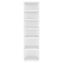 Muebles zapateros 2 unidades blanco brillante 27,5x27x102 cm de vidaXL, Zapateros y organizadores de calzado - Ref: Foro24-80...