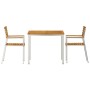 Conjunto de Comedor de Jardín 3 pcs