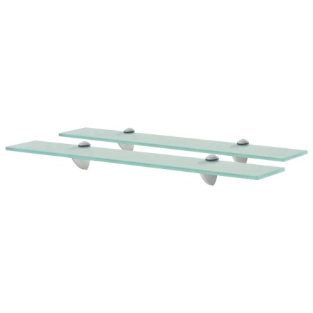 Estantes flotantes 2 unidades vidrio 8 mm 60x10 cm de vidaXL, Estantes y estanterías - Ref: Foro24-3051497, Precio: 36,38 €, ...