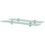 Estantes flotantes 2 unidades vidrio 8 mm 60x10 cm de vidaXL, Estantes y estanterías - Ref: Foro24-3051497, Precio: 36,38 €, ...