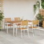 Conjunto de Comedor de Jardín 5 pcs
