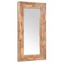 Espejo decorativo rectangular teca 120x60 cm
