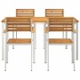 Conjunto de Comedor de Jardín 5 pcs