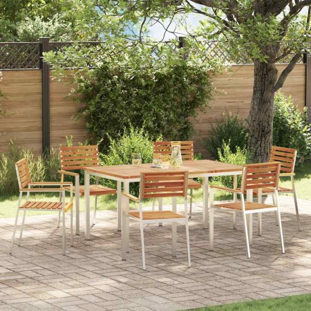 Conjunto de Comedor de Jardín 7 pcs