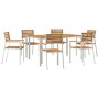 Conjunto de Comedor de Jardín 7 pcs